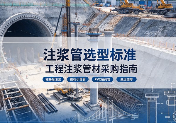 南川区注浆管选型标准